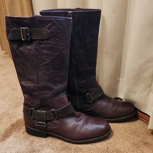 UGG Damien Leather Tall Boots